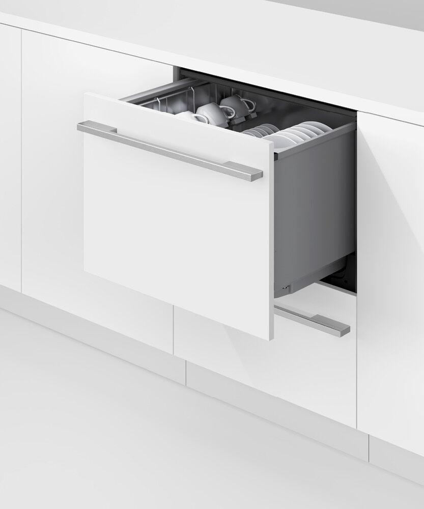 FISHER & PAYKEL DD24DTX6HI1 Integrated Double DishDrawer(TM) Dishwasher, Tall, Sanitize