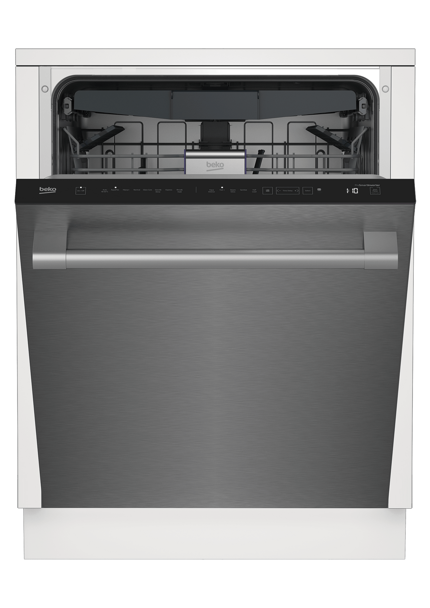 BEKO DDT38530X Tall Tub Stainless Dishwasher, 16 place settings, 45 dBa, Top Control
