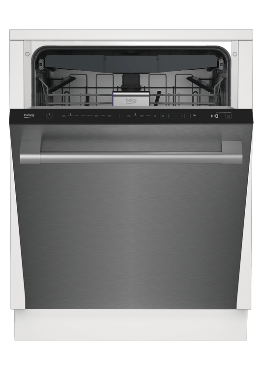 BEKO DDT38530X Tall Tub Stainless Dishwasher, 16 place settings, 45 dBa, Top Control