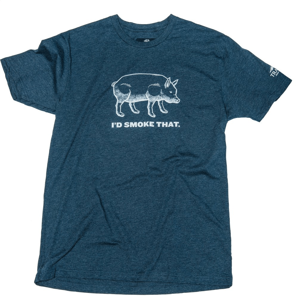 TRAEGER GRILLS APP168 I'd Smoke That Pig T-Shirt - 2XL