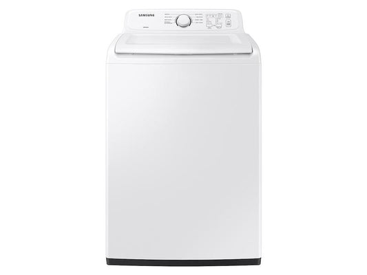 SAMSUNG WA40A3005AW 4.0 cu. ft. Top Load Washer with ActiveWave(TM) Agitator and Soft-Close Lid in White