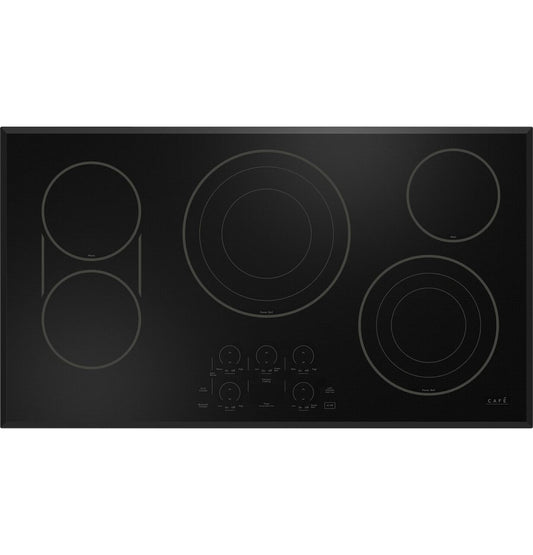 CAFE CEP90361TBB Cafe(TM) 36" Touch-Control Electric Cooktop