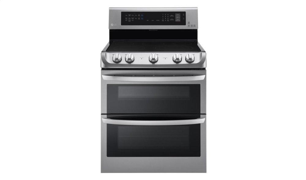 LG LDE4413ST 7.3 cu. ft. Electric Double Oven Range with ProBake Convection(R) and EasyClean(R)