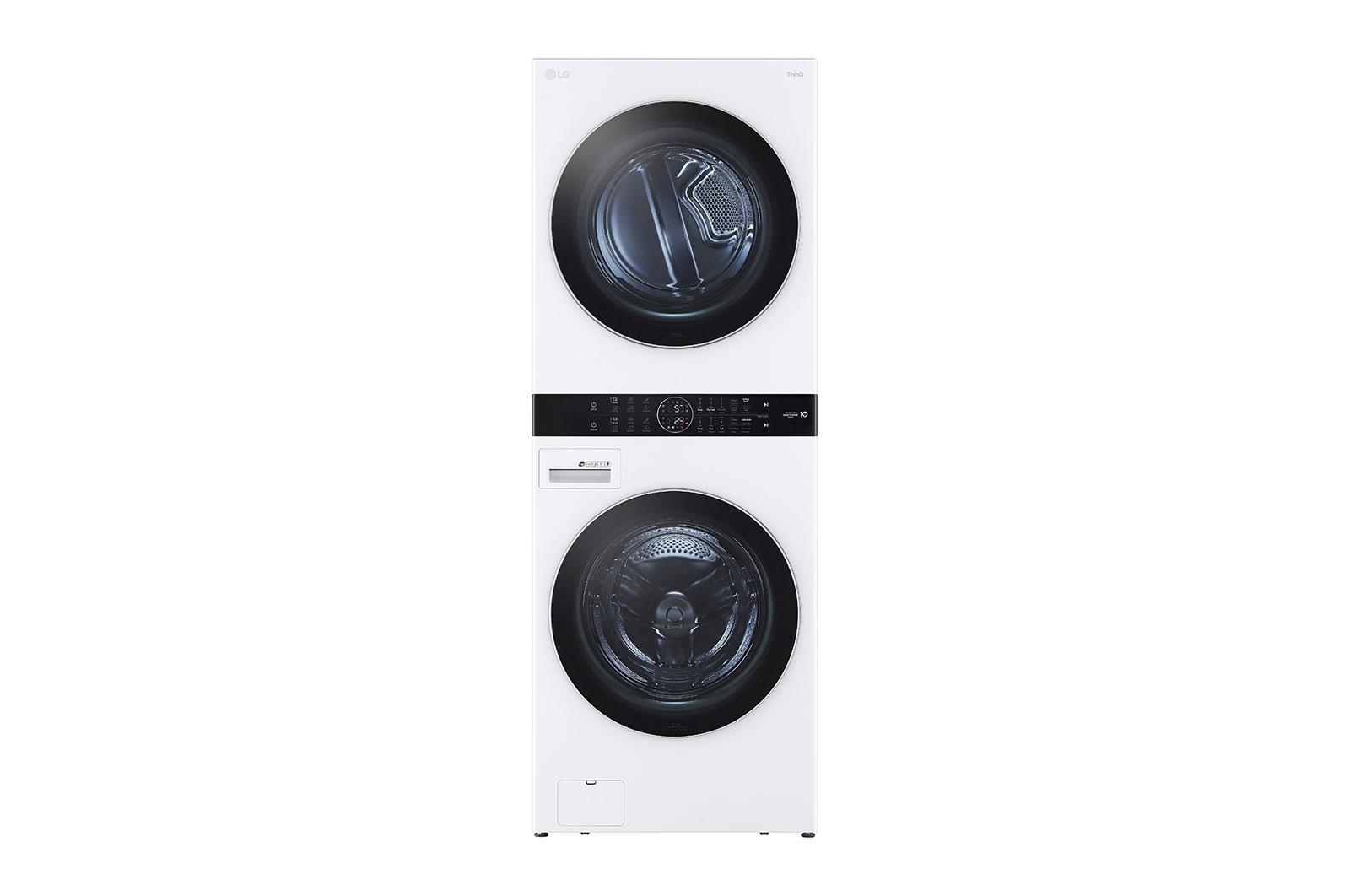 LG WKEX200HWA Single Unit Front Load LG WashTower(TM) with Center Control(TM) 4.5 cu. ft. Washer and 7.4 cu. ft. Electric Dryer