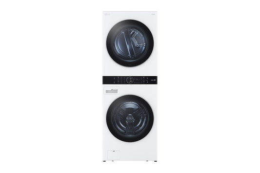 LG WKEX200HWA Single Unit Front Load LG WashTower(TM) with Center Control(TM) 4.5 cu. ft. Washer and 7.4 cu. ft. Electric Dryer