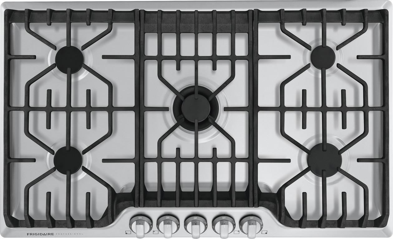 FRIGIDAIRE FPGC3677RS Frigidaire Professional 36" Gas Cooktop with Griddle