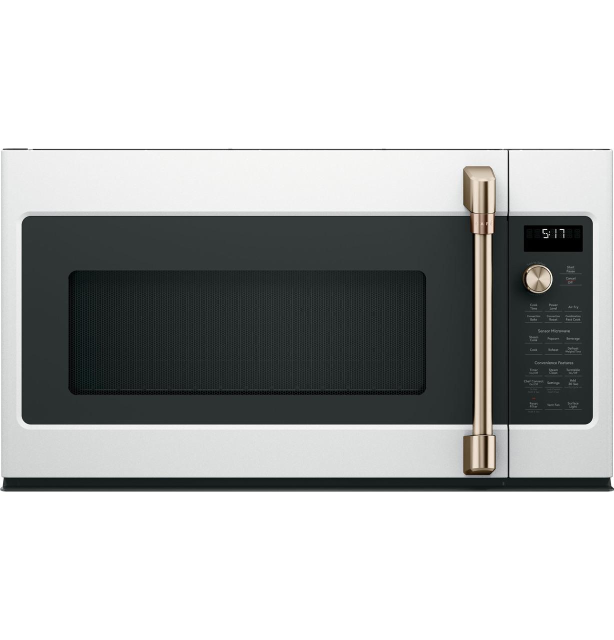CAFE CVM517P4RW2 Cafe(TM) 1.7 Cu. Ft. Convection Over-the-Range Microwave Oven
