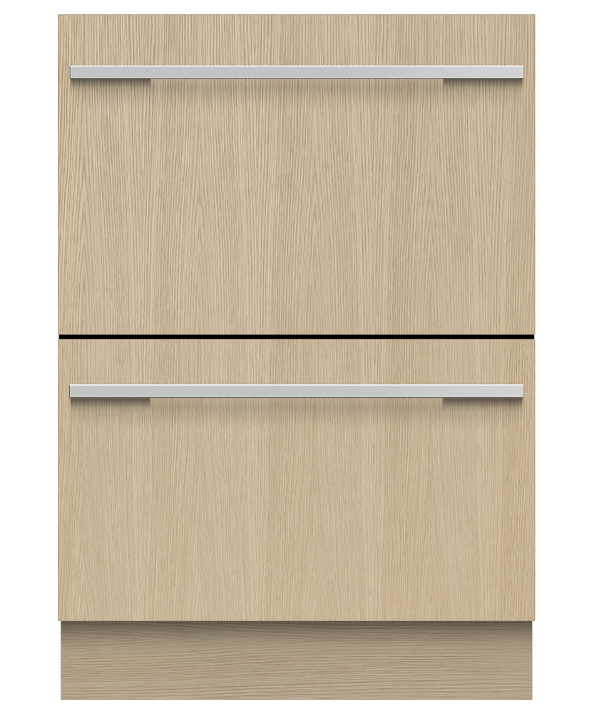 FISHER & PAYKEL DD24DI9N Integrated Double DishDrawer(TM) Dishwasher, Sanitize