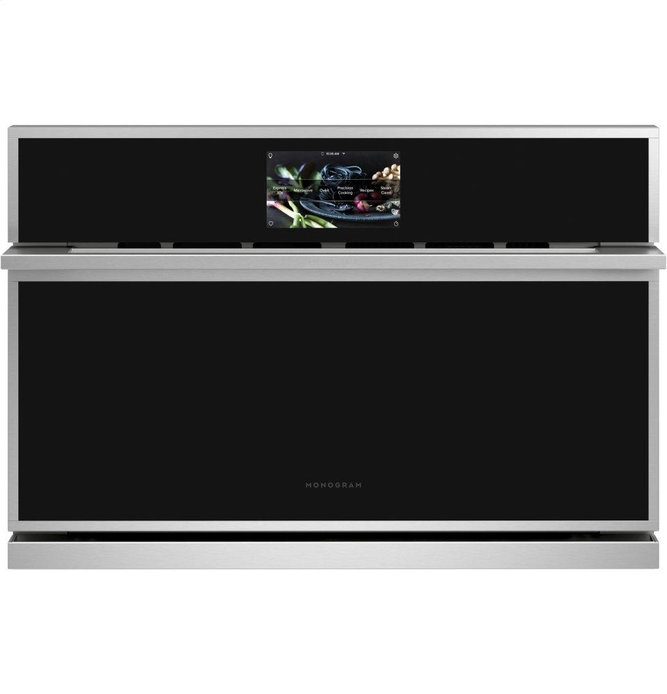 MONOGRAM ZSB9231NSS Monogram 30" Smart Five in One Wall Oven with 240V Advantium(R) Technology