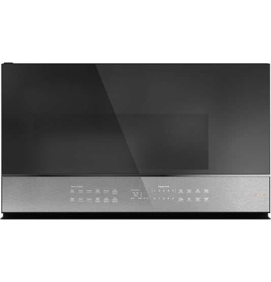 CAFE CVM721M2NS5 Cafe(TM) 2.1 Cu. Ft. Smart Over-the-Range Microwave Oven in Platinum Glass