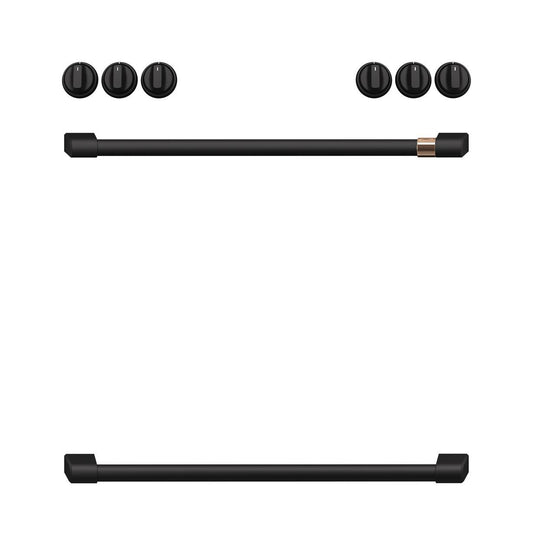 CAFE CXFCGHKPMFB Cafe(TM) Handle Kit - Range Flat Black