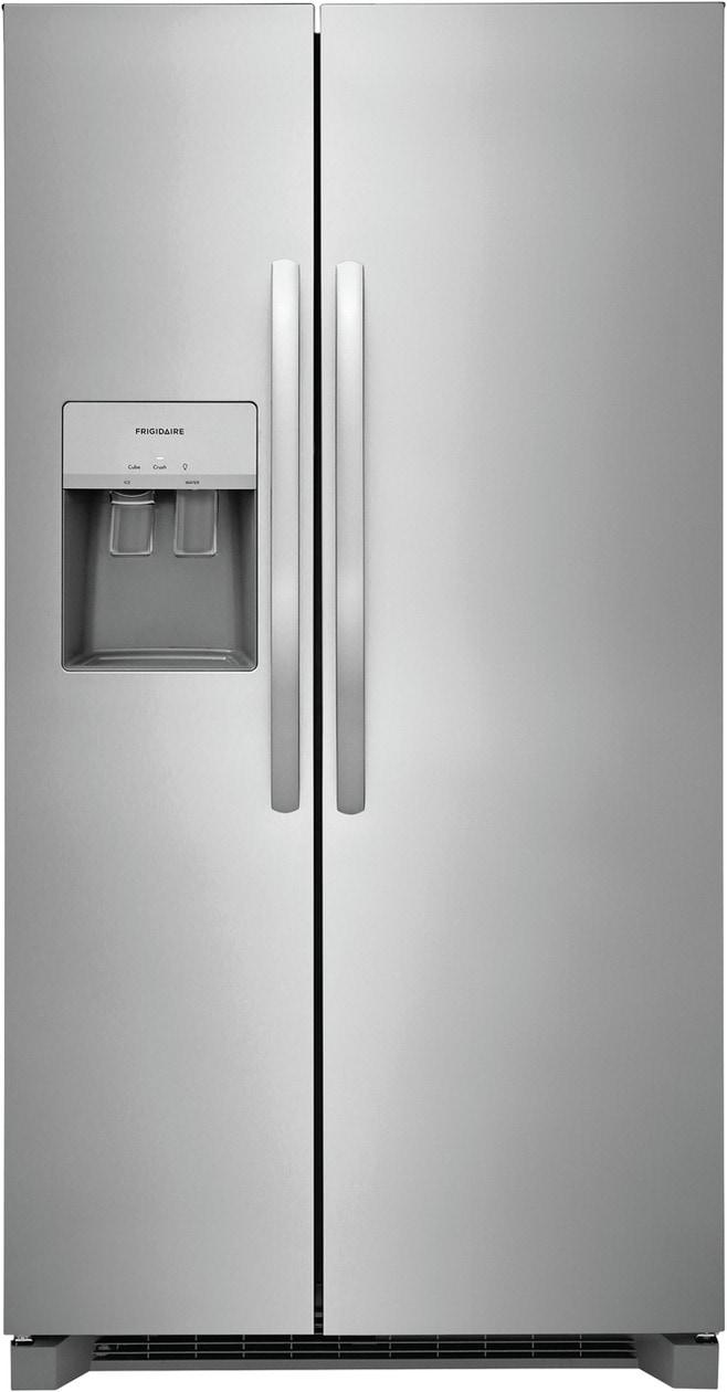 FRIGIDAIRE FRSS2623AS Frigidaire 25.6 Cu. Ft. 36" Standard Depth Side by Side Refrigerator