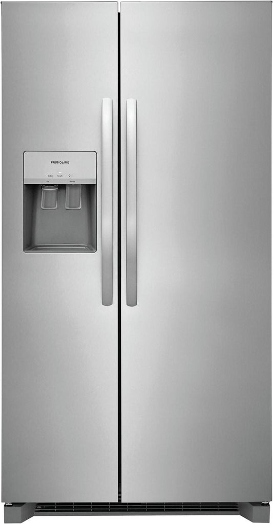 FRIGIDAIRE FRSS2623AS Frigidaire 25.6 Cu. Ft. 36" Standard Depth Side by Side Refrigerator