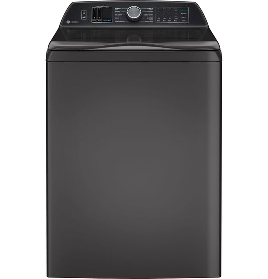 GE APPLIANCES PTW705BPTDG GE Profile(TM) 5.3 cu. ft. Capacity Washer with Smarter Wash Technology and FlexDispense(TM)