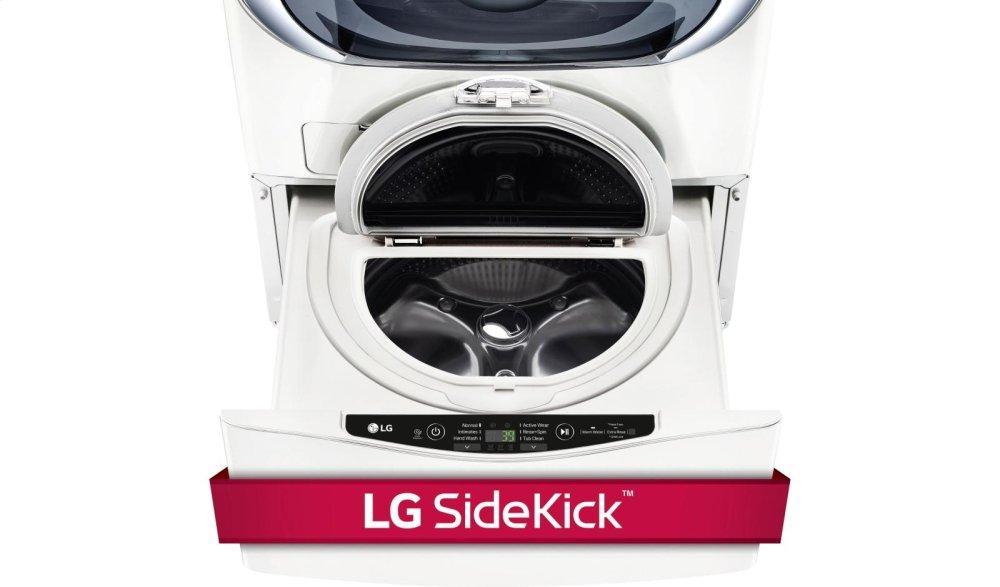 LG WD100CW 1.0 cu. ft. LG SideKick(TM) Pedestal Washer, LG TWINWash(TM) Compatible
