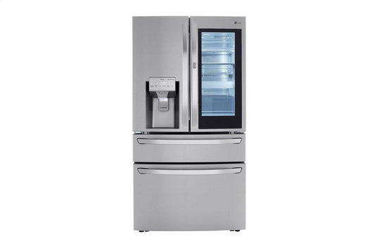 LG LRMVC2306S 23 cu. ft. Smart wi-fi Enabled InstaView(TM) Door-in-Door(R) Counter-Depth Refrigerator with Craft Ice(TM) Maker