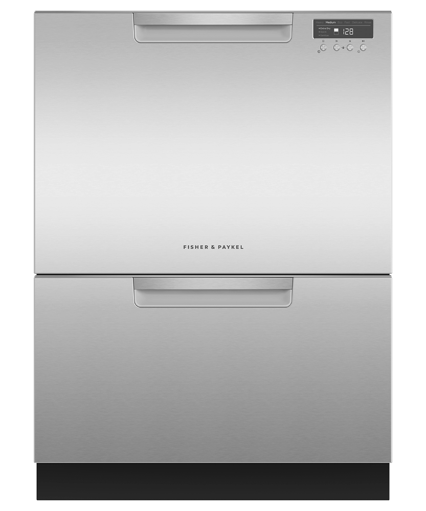FISHER & PAYKEL DD24DCTX9N Double DishDrawer(TM) Dishwasher, Tall, Sanitize