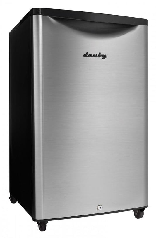 DANBY DAR044A6BSLDBO Danby 4.4 cu. ft. Contemporary Classic Outdoor Compact Refrigerator