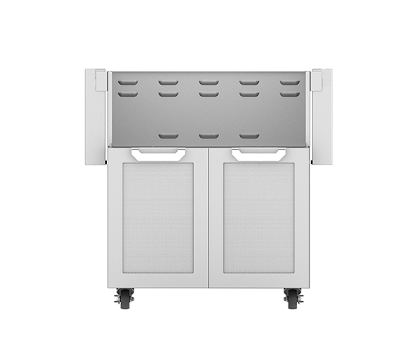 HESTAN GCD36 36" Hestan Outdoor Tower Cart with Double Doors - GCD Series - Steeletto
