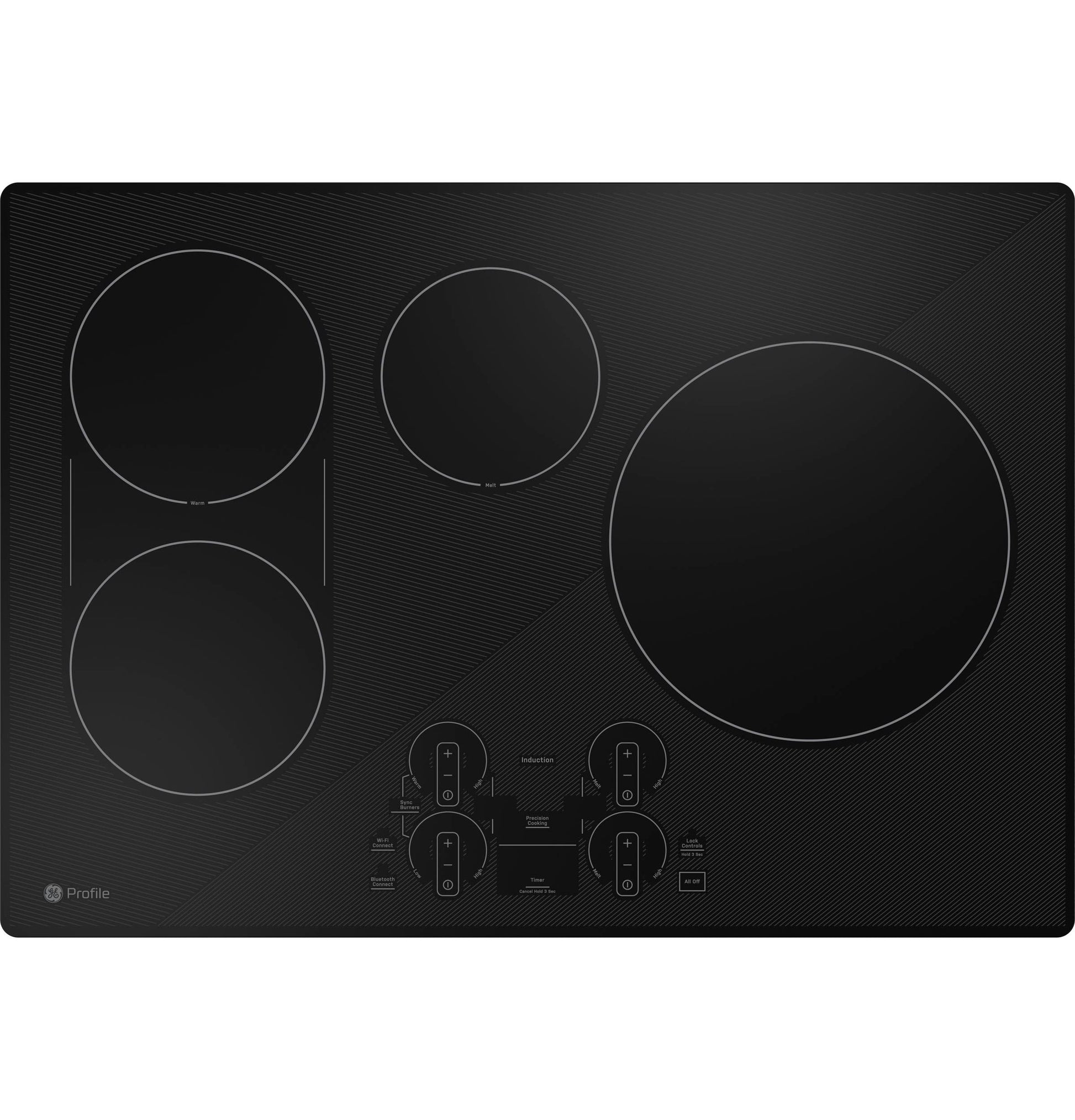 GE APPLIANCES PHP9030DTBB GE Profile(TM) 30" Built-In Touch Control Induction Cooktop