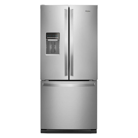 WHIRLPOOL WRF560SEHZ 30-inch Wide French Door Refrigerator - 20 cu. ft.