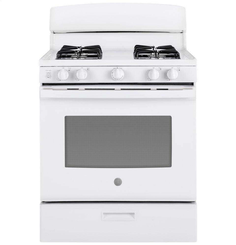 GE APPLIANCES JGBS30DEKWW GE(R) 30" Free-Standing Gas Range