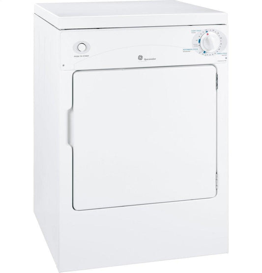 GE APPLIANCES DSKP333ECWW GE Spacemaker(R) 120V 3.6 cu. ft. Capacity Portable Electric Dryer