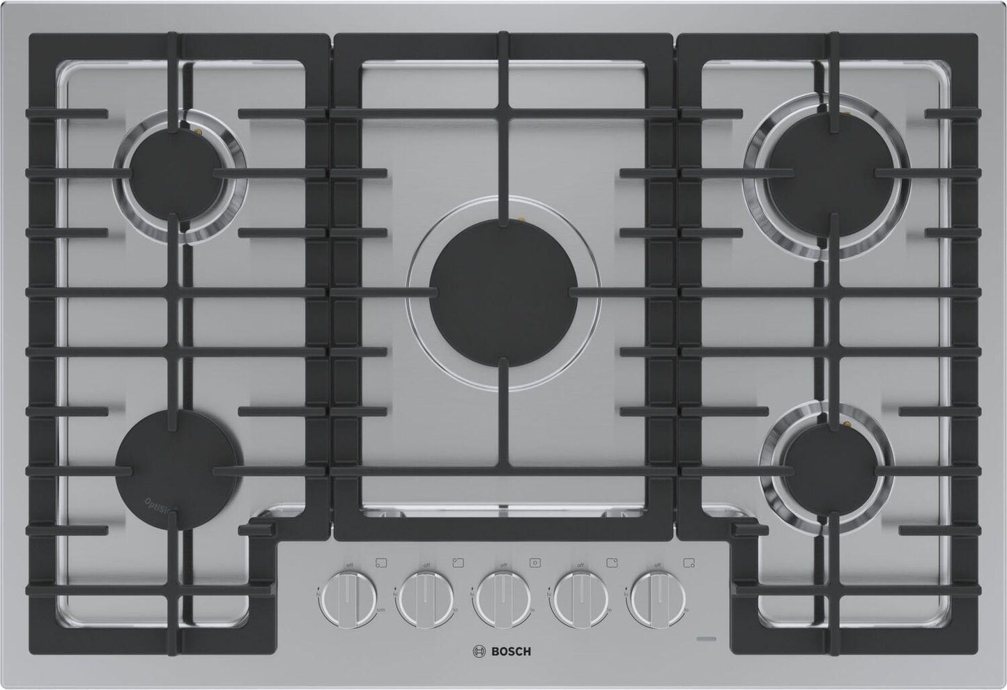 BOSCH NGM5058UC 500 Series Gas Cooktop Stainless steel