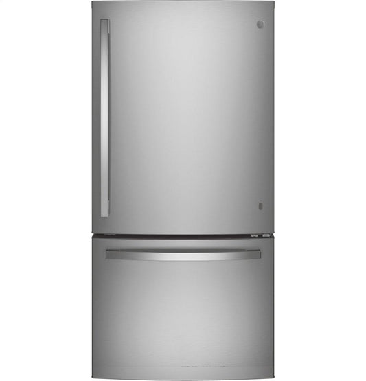 GE APPLIANCES GDE25EYKFS GE(R) ENERGY STAR(R) 24.8 Cu. Ft. Bottom-Freezer Drawer Refrigerator