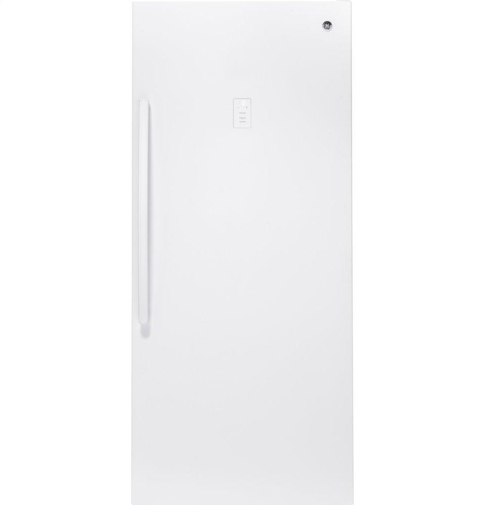 GE APPLIANCES FUF21DLRWW GE(R) 21.3 Cu. Ft. Frost-Free Garage Ready Upright Freezer