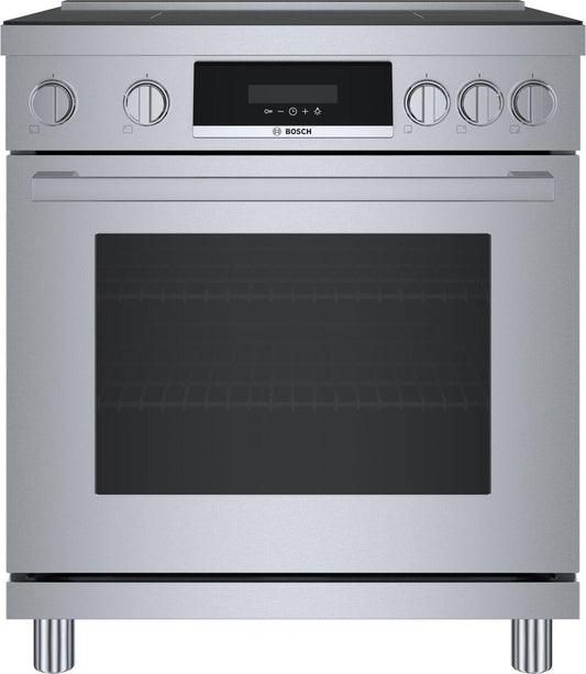 BOSCH HIS8055U 800 Series Induction freestanding range 30" Stainless Steel