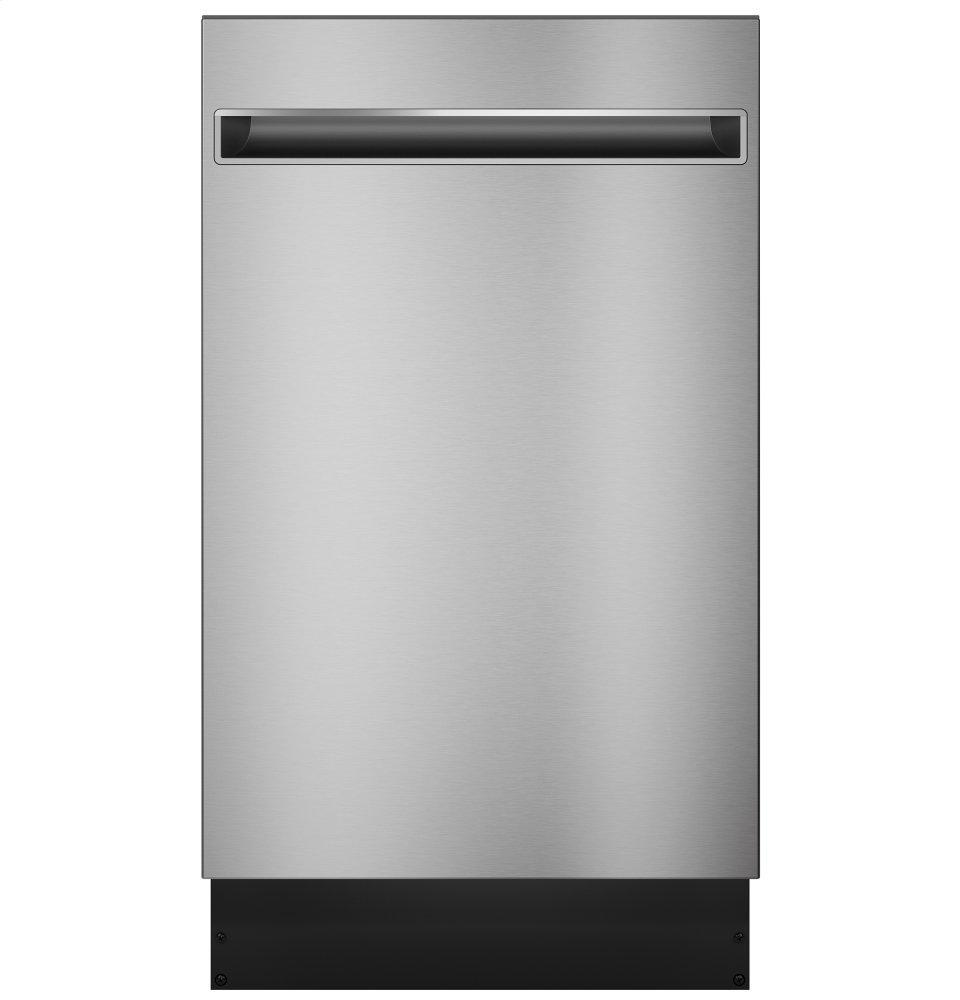 GE APPLIANCES PDT145SSLSS GE Profile(TM) 18" ADA Compliant Stainless Steel Interior Dishwasher with Sanitize Cycle