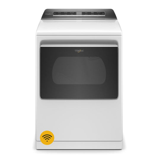 WHIRLPOOL WED8127LW 7.4 cu. ft. Top Load Electric Dryer with Advanced Moisture Sensing