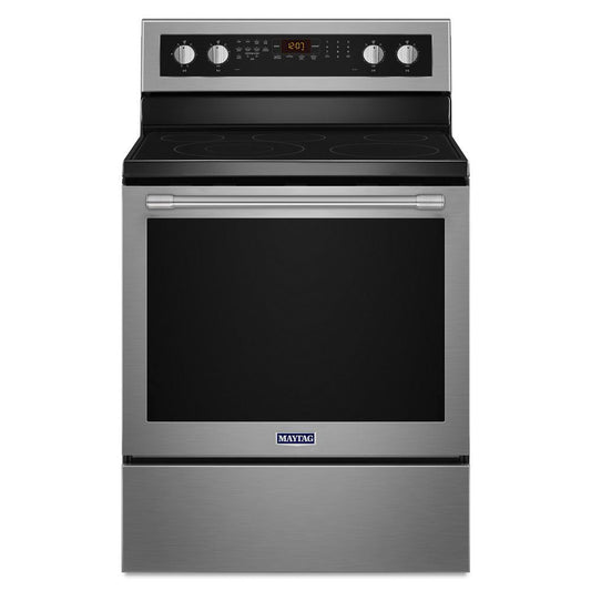 MAYTAG MER8800FZ 30-Inch Wide Electric Range With True Convection And Power Preheat - 6.4 Cu. Ft.