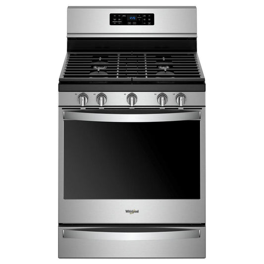WHIRLPOOL WFG775H0HZ 5.8 cu. ft. Freestanding Gas Range with Frozen Bake(TM) Technology