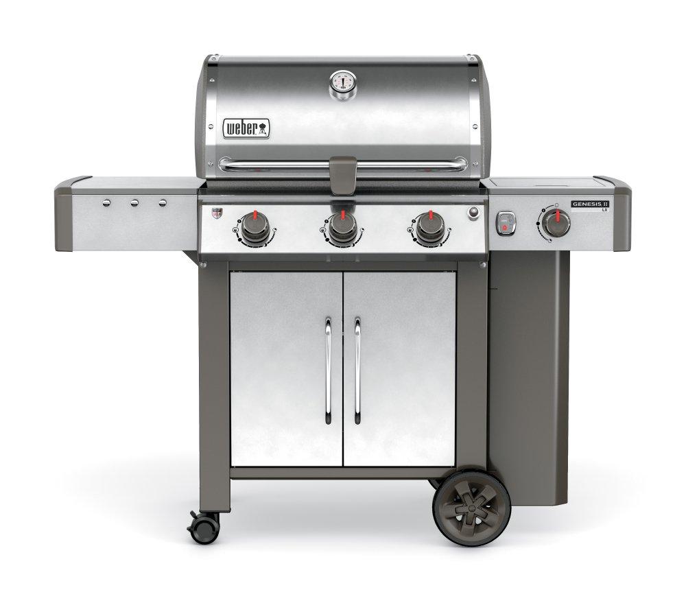 WEBER 61004001 Genesis II LX S-340 Gas Grill Stainless Steel LP