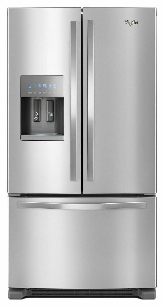 WHIRLPOOL WRF555SDFZ 36-inch Wide French Door Refrigerator - 25 cu. ft. - Fingerprint Resistant Stainless Steel