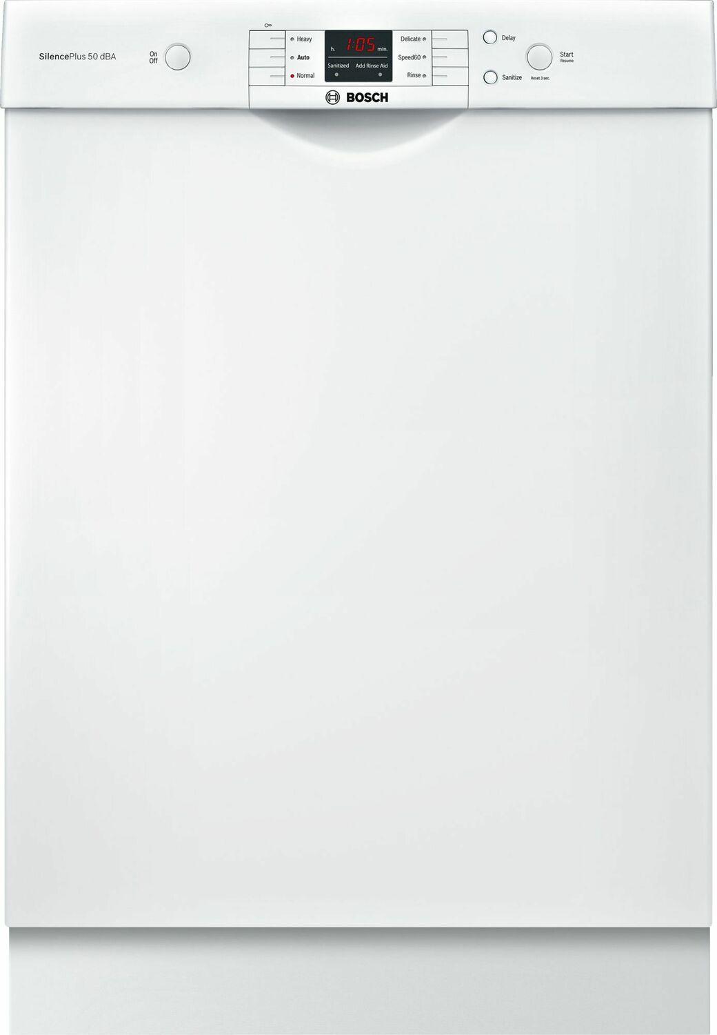 BOSCH SHEM3AY52N 100 Series Dishwasher 24'' White SHEM3AY52N