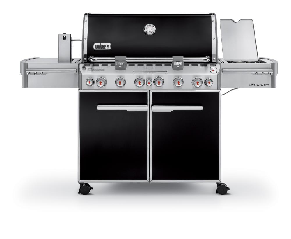 WEBER 7371001 SUMMIT(R) E-670(TM) LP GAS GRILL - BLACK