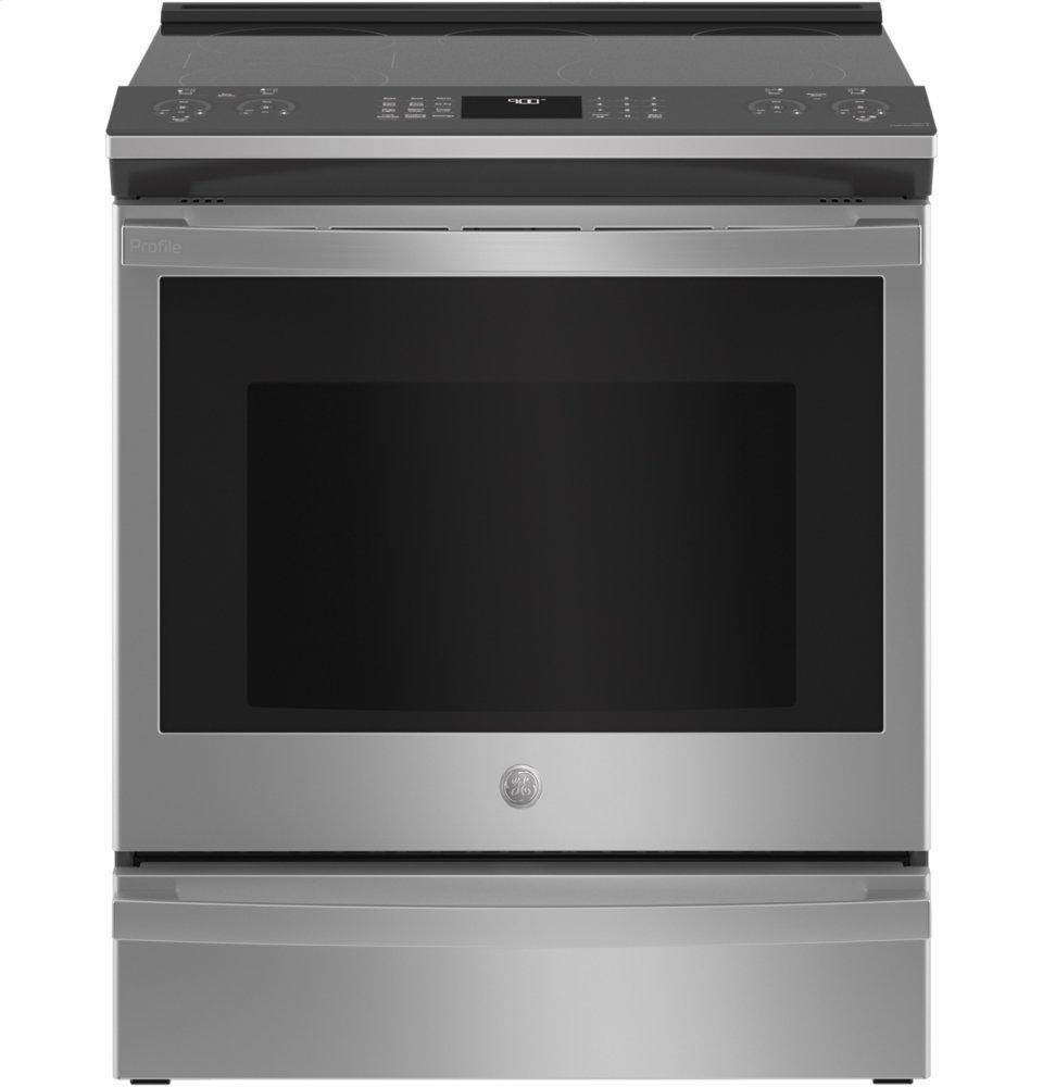 GE APPLIANCES PSS93YPFS GE Profile(TM) 30" Smart Slide-In Electric Convection Fingerprint Resistant Range with No Preheat Air Fry