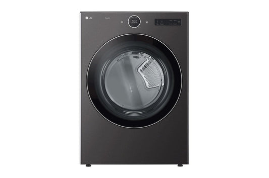 LG DLEX6700B 7.4 cu. ft. Ultra Large Capacity Smart Front Load Dryer with Built-In Intelligence & TurboSteam(TM)