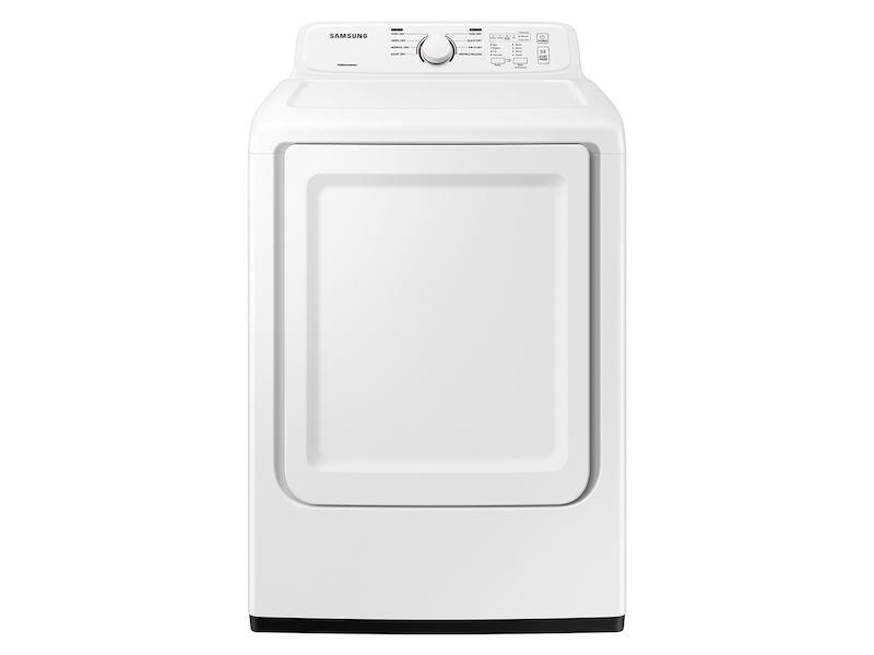 SAMSUNG DVE41A3000W 7.2 cu. ft. Electric Dryer with Sensor Dry and 8 Drying Cycles in White