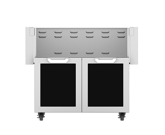 HESTAN GCD30BK 30" Hestan Outdoor Tower Cart with Double Doors - GCD Series - Stealth