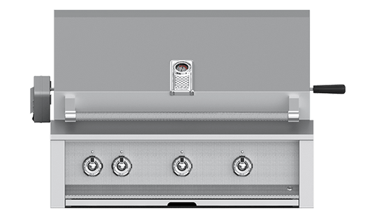 HESTAN EMBR36NG Grill, Built-in, (2) U-burner, (1) Sear, Rotisserie, 36" -ng