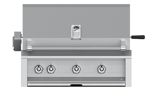 HESTAN EMBR36LP Grill, Built-in, (2) U-burner, (1) Sear, Rotisserie, 36" -lp