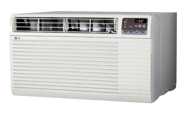 LG LT1233HNR 11,500/11,200 BTU Heat/Cool Thru-the-Wall Air Conditioner with Remote