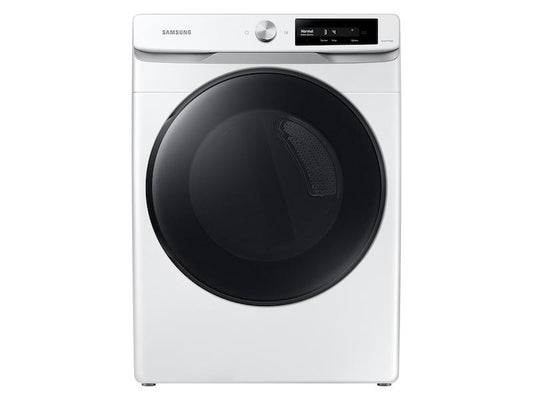 SAMSUNG DVG45A6400W 7.5 cu. ft. Smart Dial Gas Dryer with Super Speed Dry in White