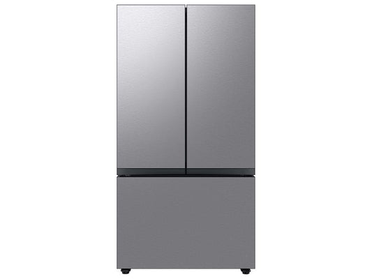 SAMSUNG RF30BB6200QLAA Bespoke 3-Door French Door Refrigerator (30 cu. ft.) with AutoFill Water Pitcher in Stainless Steel