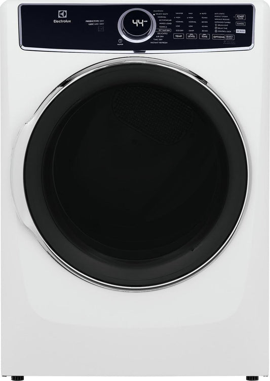 ELECTROLUX ELFG7637AW Electrolux Front Load Perfect Steam(TM) Gas Dryer with LuxCare(R) Dry and Instant Refresh (TM) 8.0 Cu. Ft.