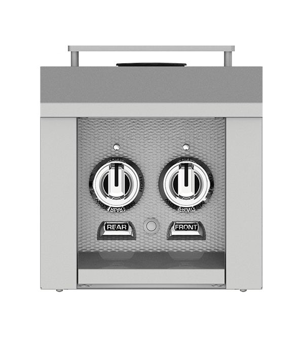 HESTAN AGB122LP 12" DBL.SIDE Burner, Built-in or Cart-attached-lp